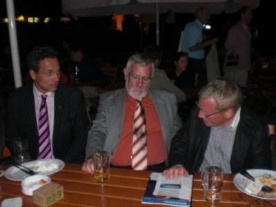 Dieter Weber, Eberhard Faber (Ehrenvorsitzender der LandesMIT Berlin) Oswald Metzger