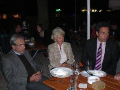 Elmar Pieroth mit Ehefrau, Dieter Weber